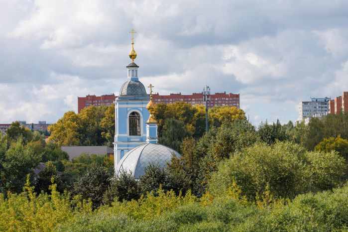 Церковь Иоанна Златоуста в городе Воскресенск
