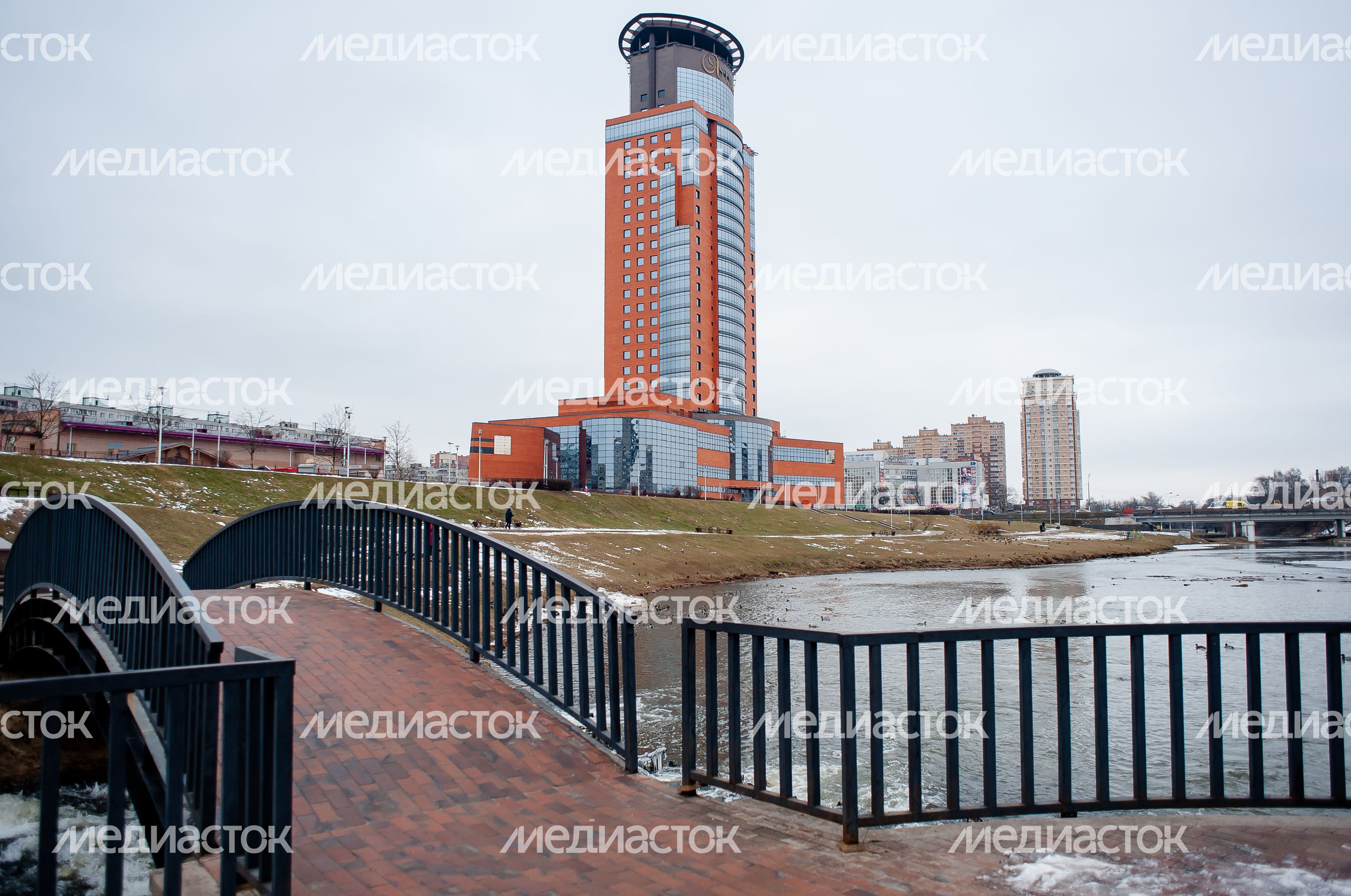 Зимние виды города Щелково