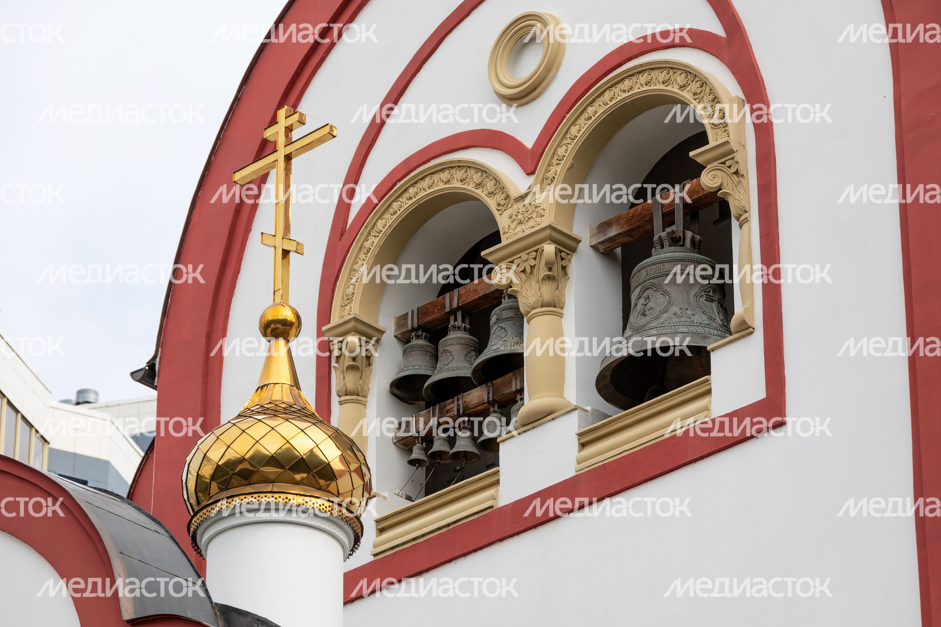 Храм Георгия Победоносца на Советском проспекте в городе Видное Ленинского округа Храм Георгия Победоносца на Советском проспекте в городе Видное Ленинского округа