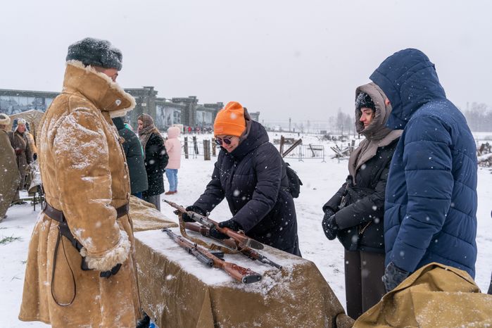Военно-историческая реконструкция Битвы за Москву в Одинцовском округе