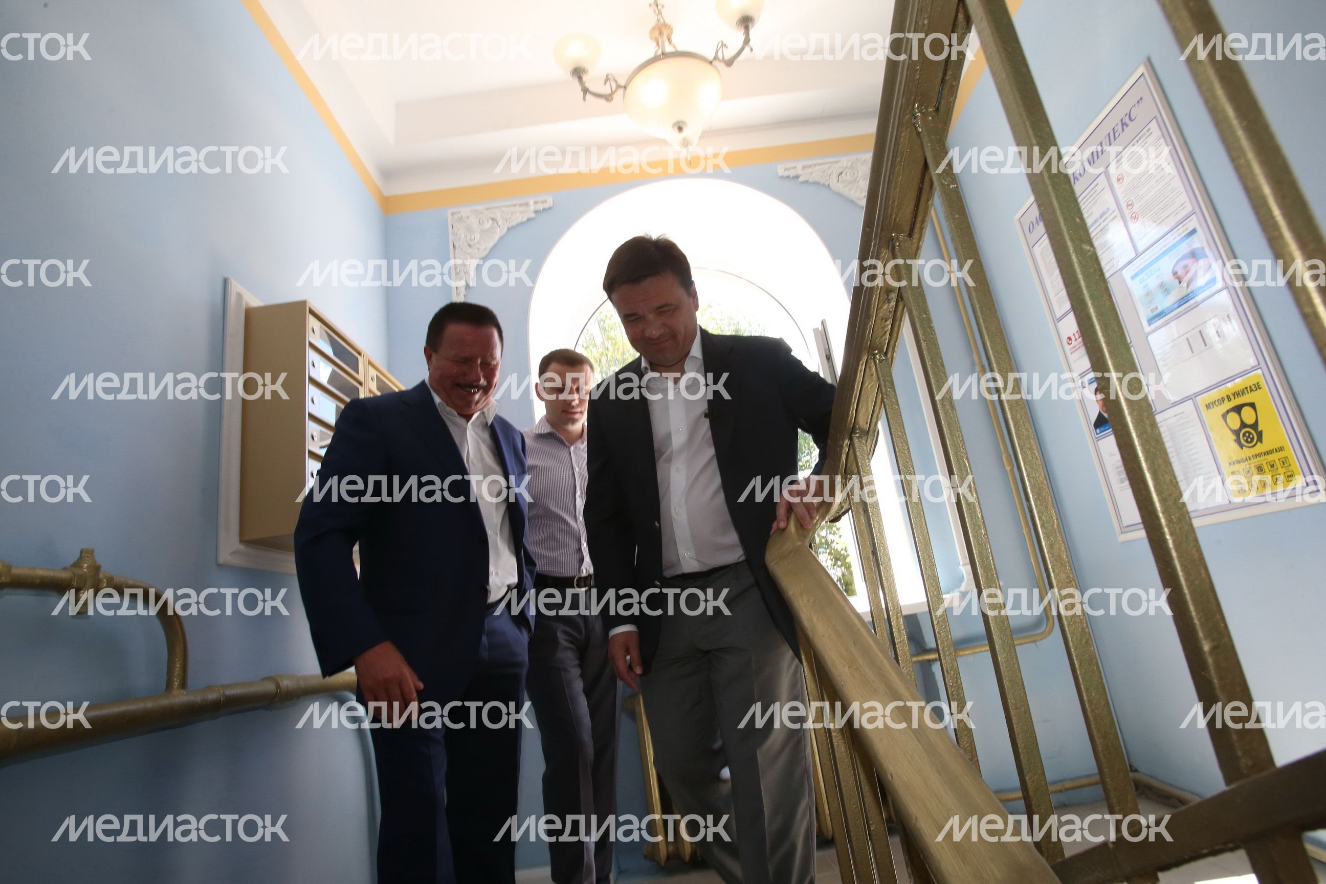 Андрей Воробьев посетил с официальным визитом город Королев