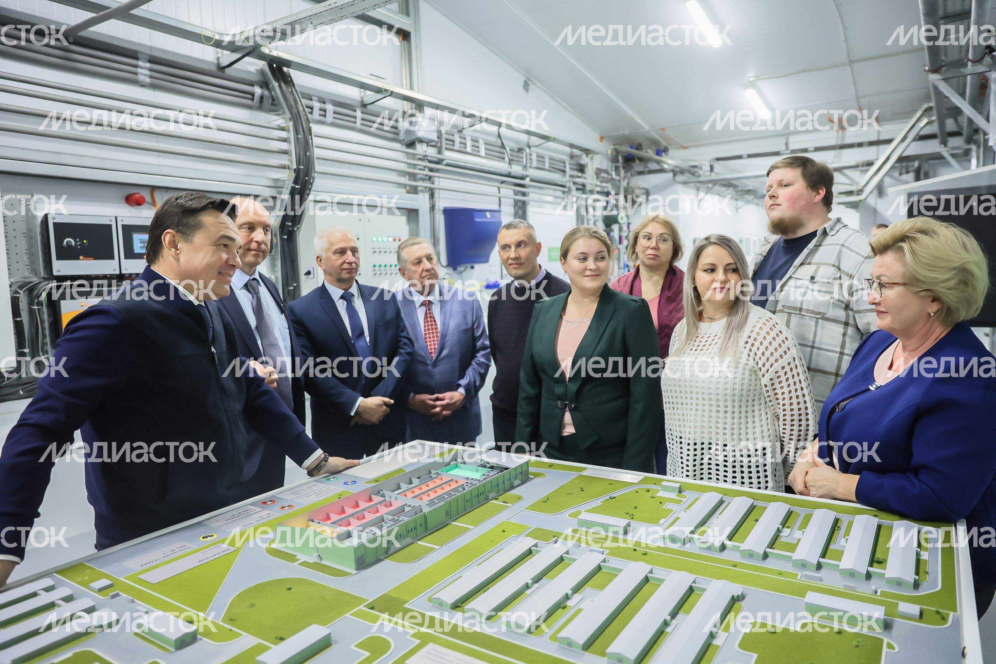 Открытие селекционно-племенного комплекса в Сергиево-Посадском округе с участием Губернатора Подмосковья Открытие селекционно-племенного комплекса в Сергиево-Посадском округе с участием Губернатора Подмосковья