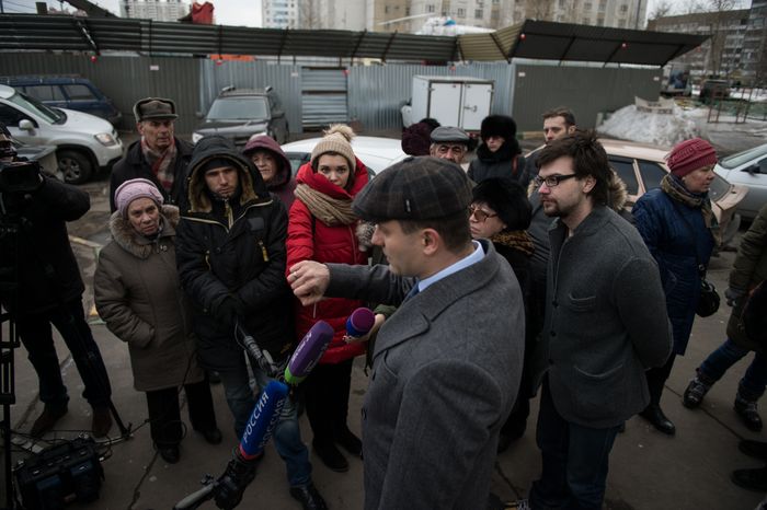 Жилой дом дал трещину на юго-востоке Москвы