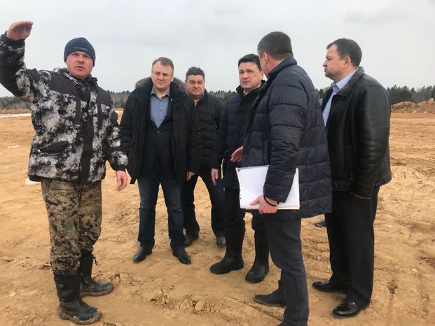 Рабочая поездка Губернатора в Волоколамск
