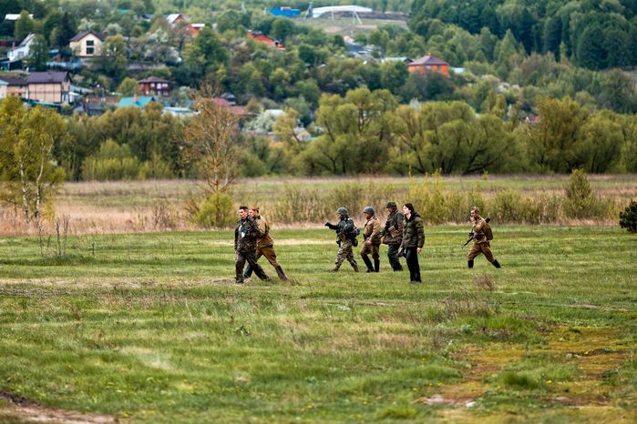 XIX Военно-исторический фестиваль "Огненная дуга" в Ступино