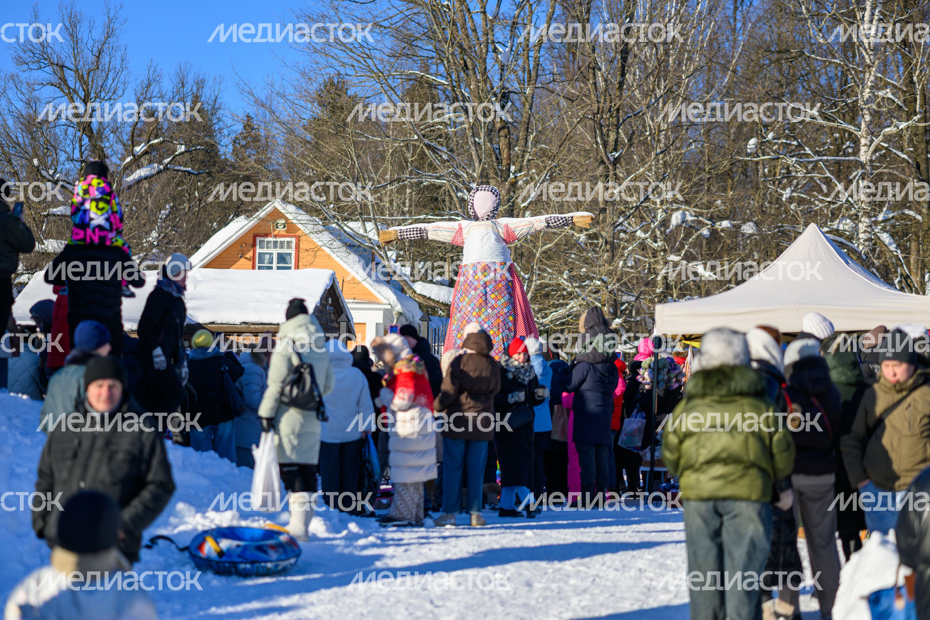 Народные гулянья на Масленице в Мураново Народные гулянья на Масленице в Мураново
