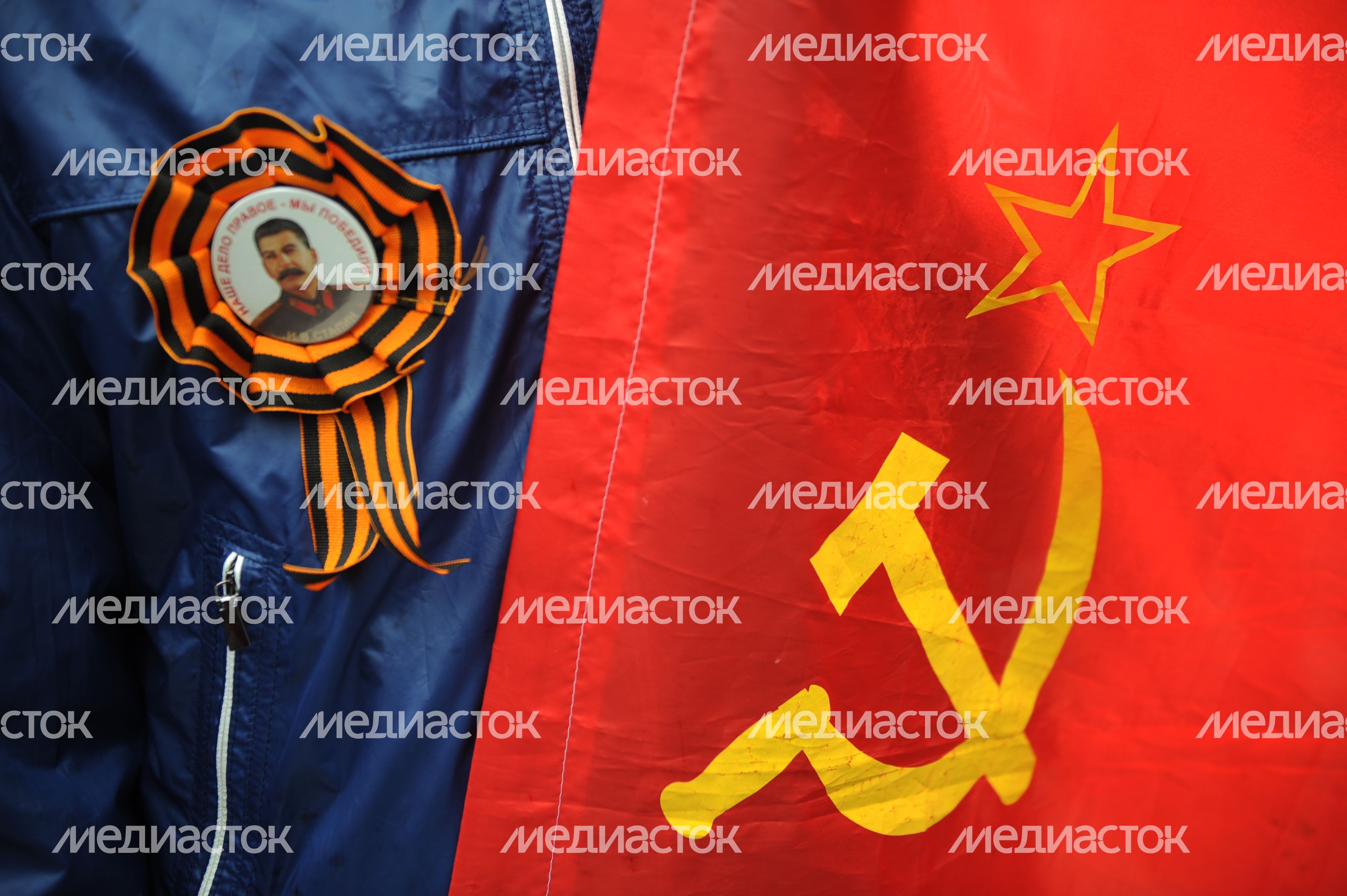 Первомайская демонстрация в Москве
