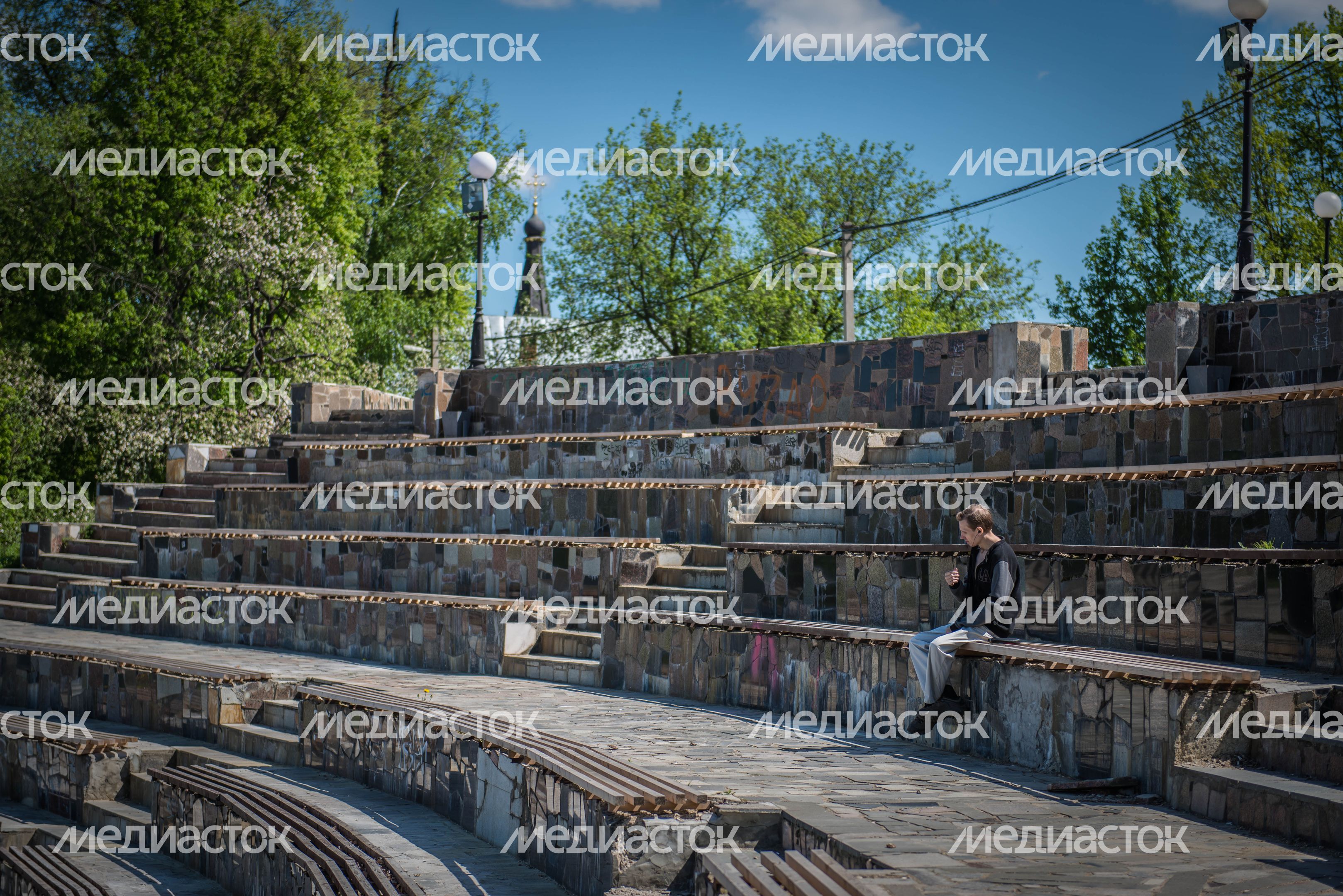 Летний амфитеатр в Долгопрудном