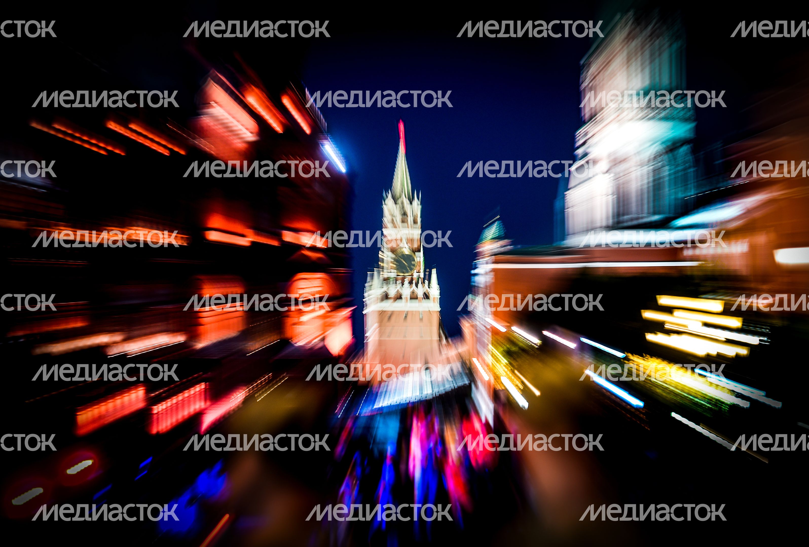 Пешая репетиция парада Победы в Москве