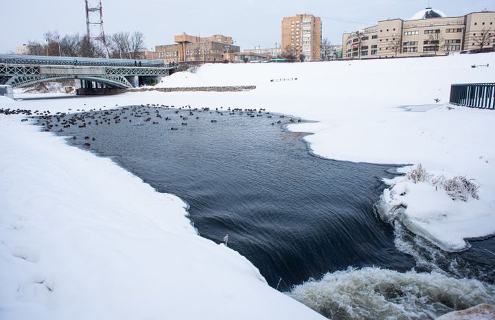 Зимние виды города Щелково