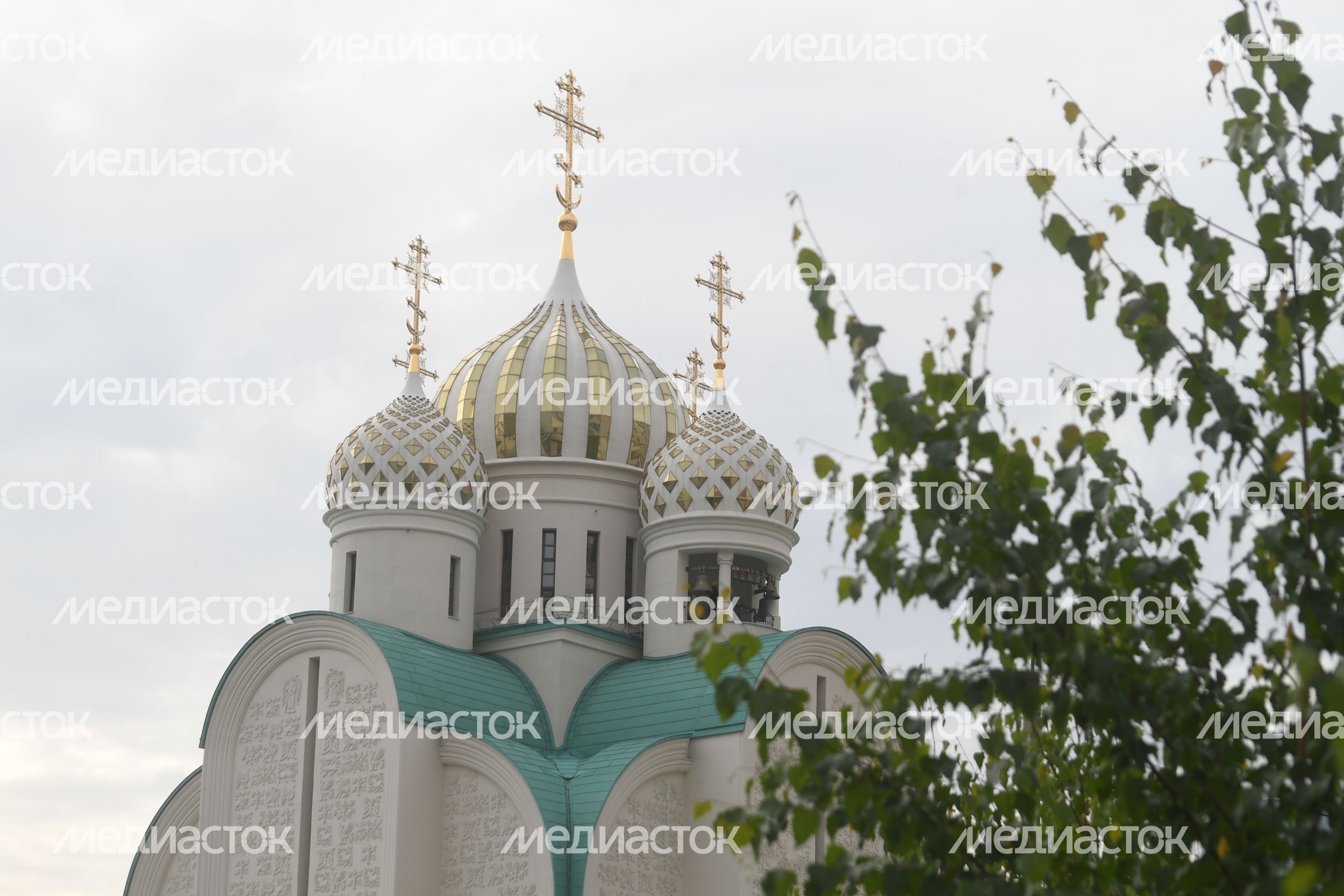 Освящение Никольского храма в Павшинской пойме