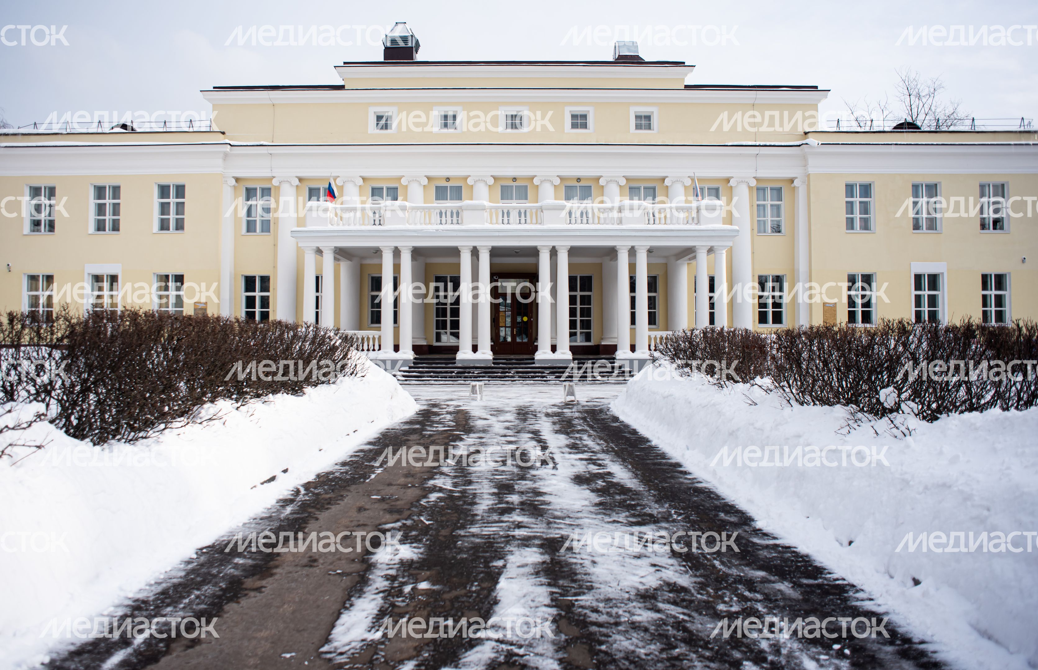 Зимние виды города Жуковский