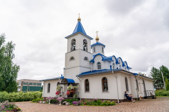 Церковь Покрова Пресвятой Богородицы в деревне Новая округа Солнечногорск