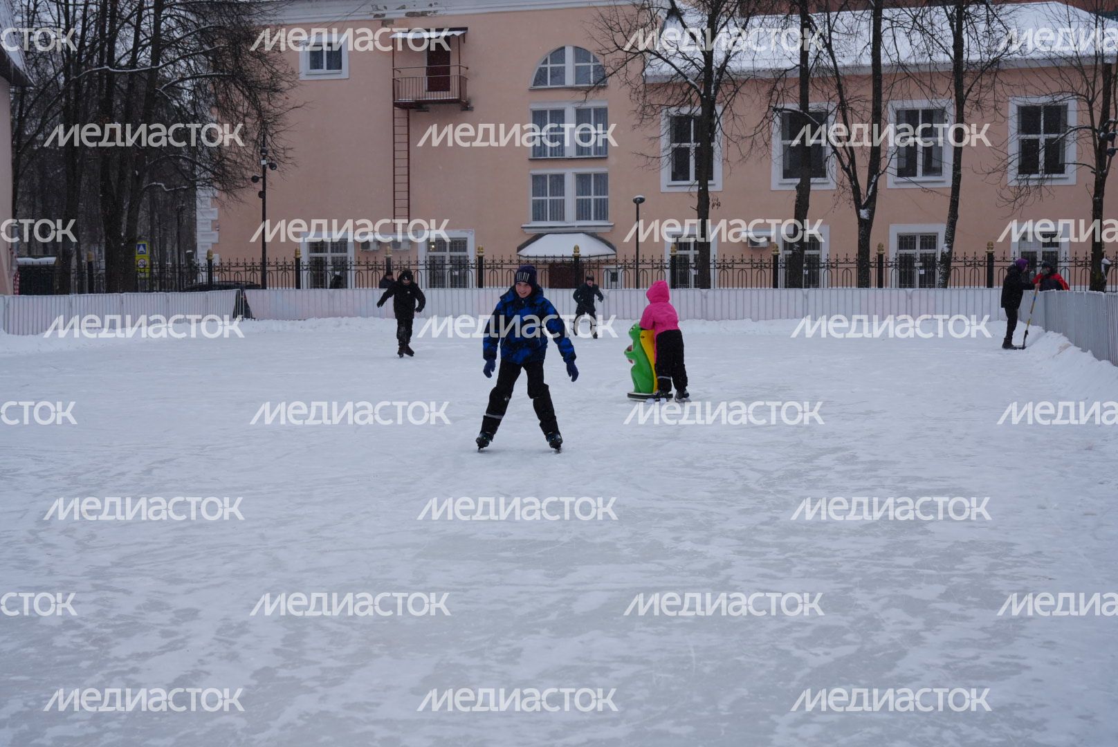 Проверка Губернатором Центрального парка культуры и отдыха в Пушкино