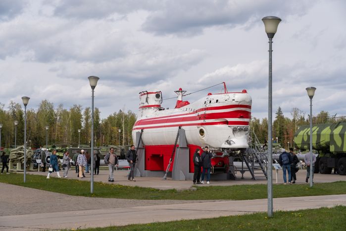 Глубоководный аппарат АС-27 "Поиск-2" на Музейной площадке №1 парка «Патриот»