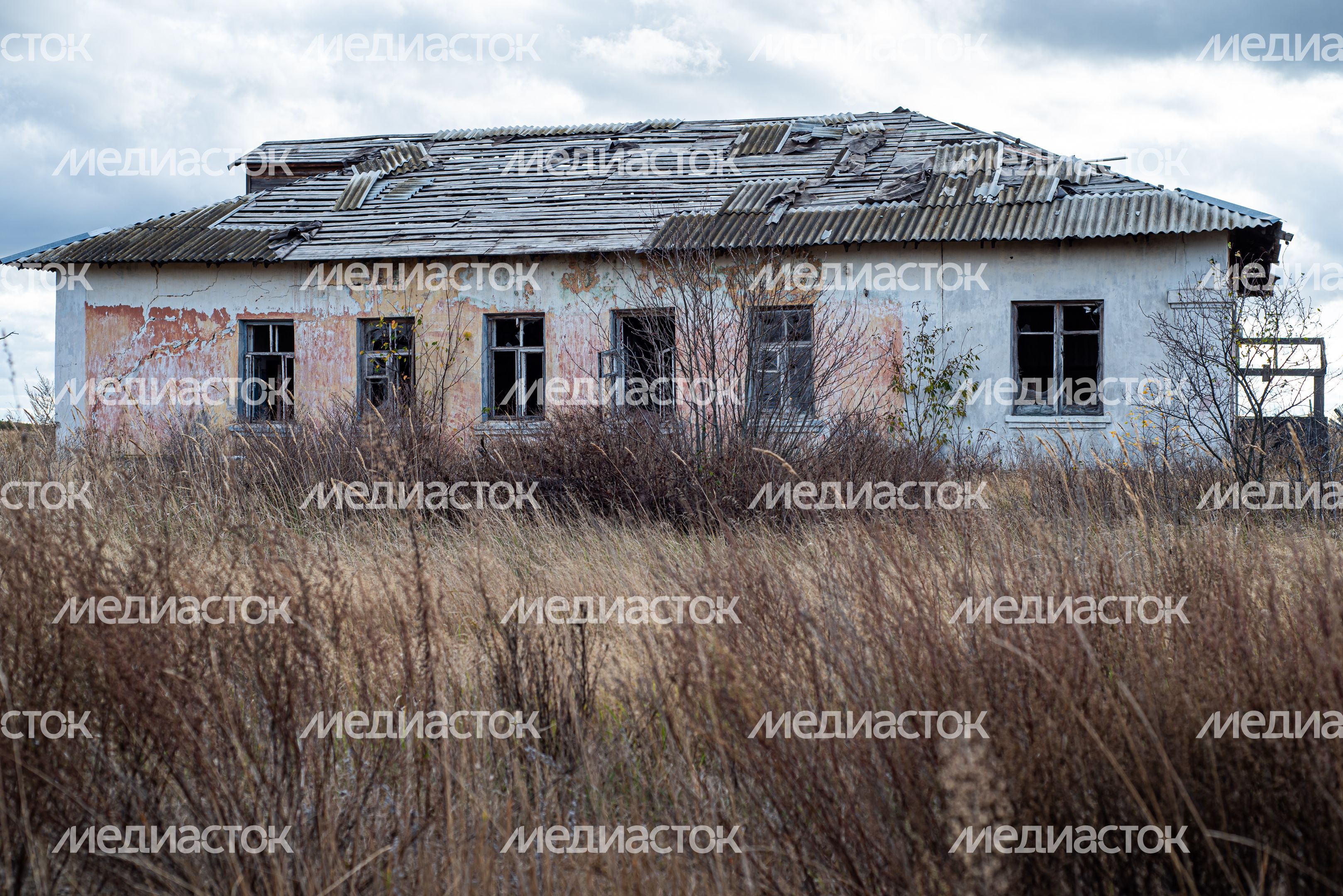 Заброшенная деревня Моховое