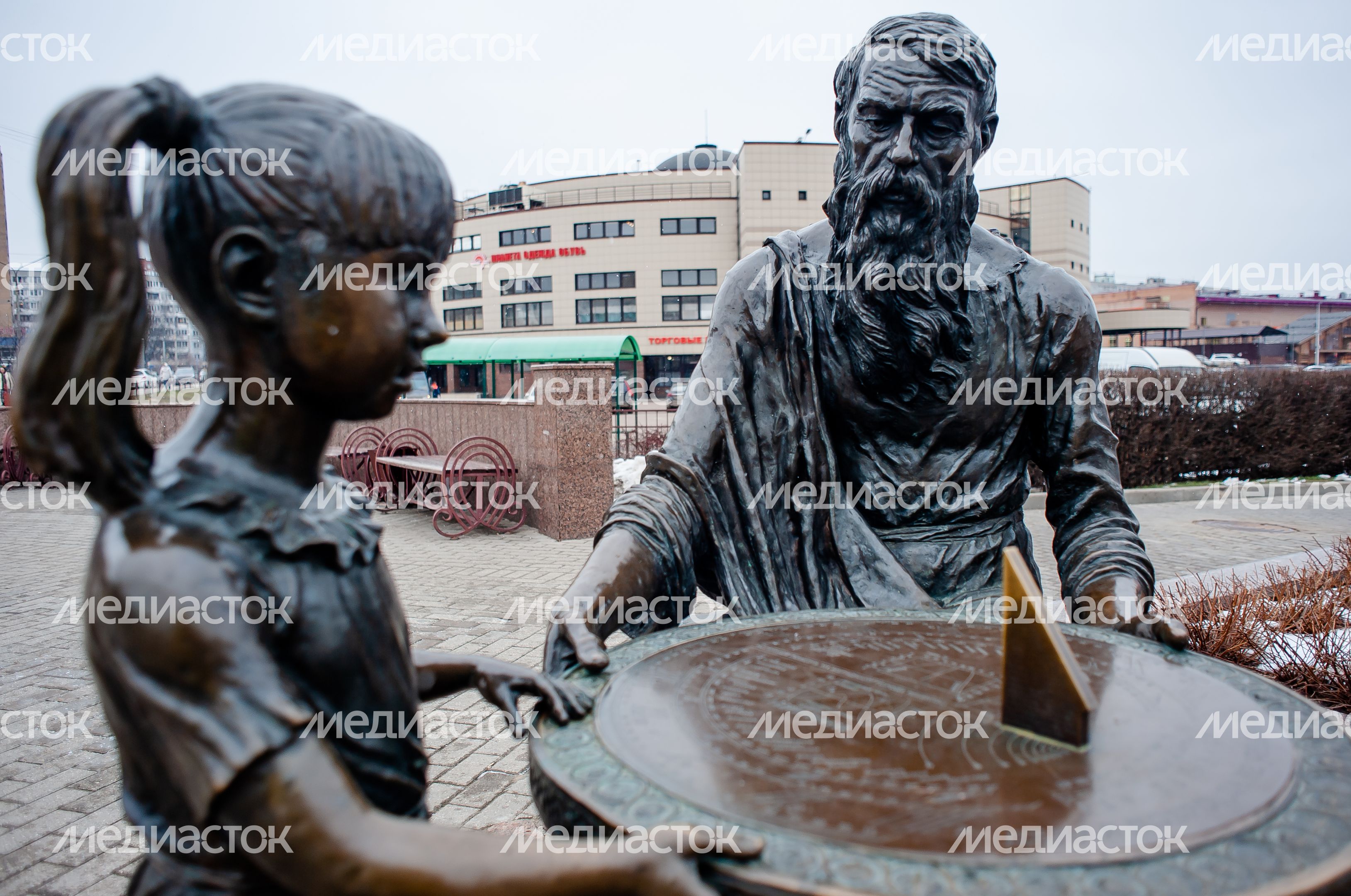 Зимние виды города Щелково