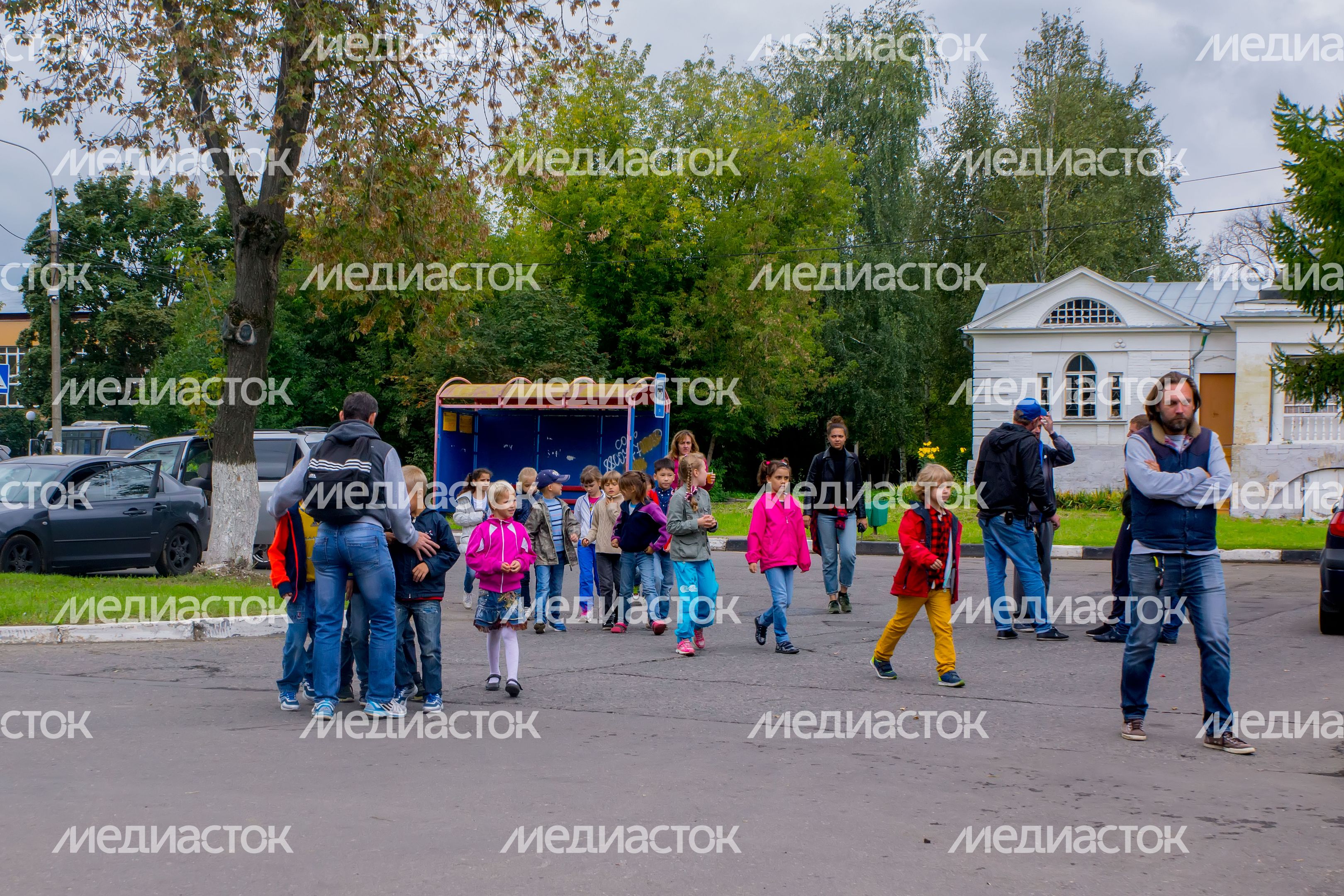Съемка ситкома «Семья Светофоровых» в Подольске