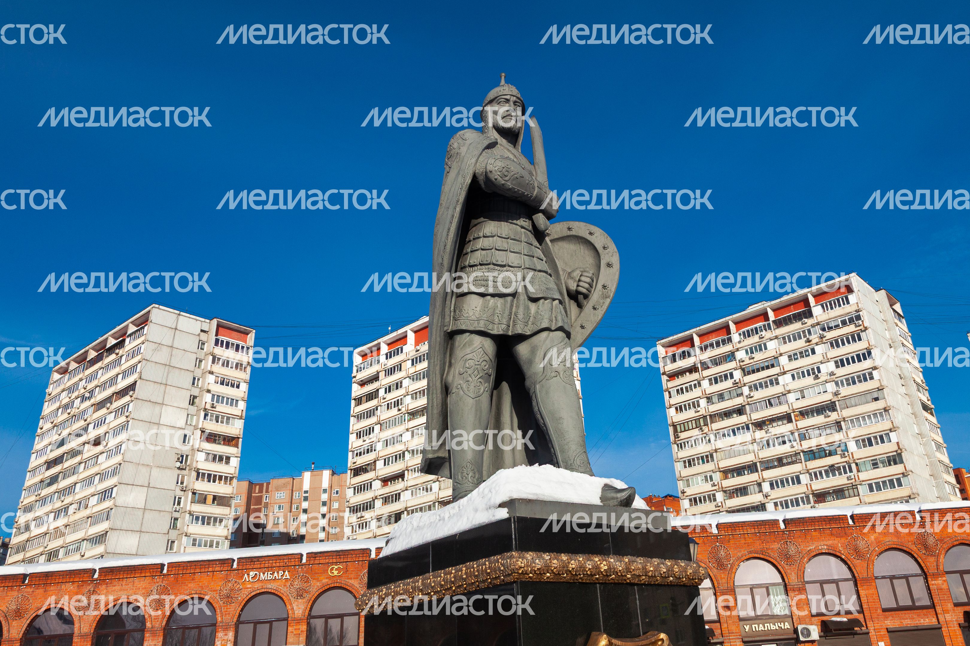 Памятник Дмитрию Донскому в городе Дзержинский Памятник Дмитрию Донскому в городе Дзержинский