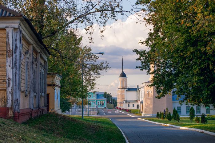 Коломна. Виды города. Осень