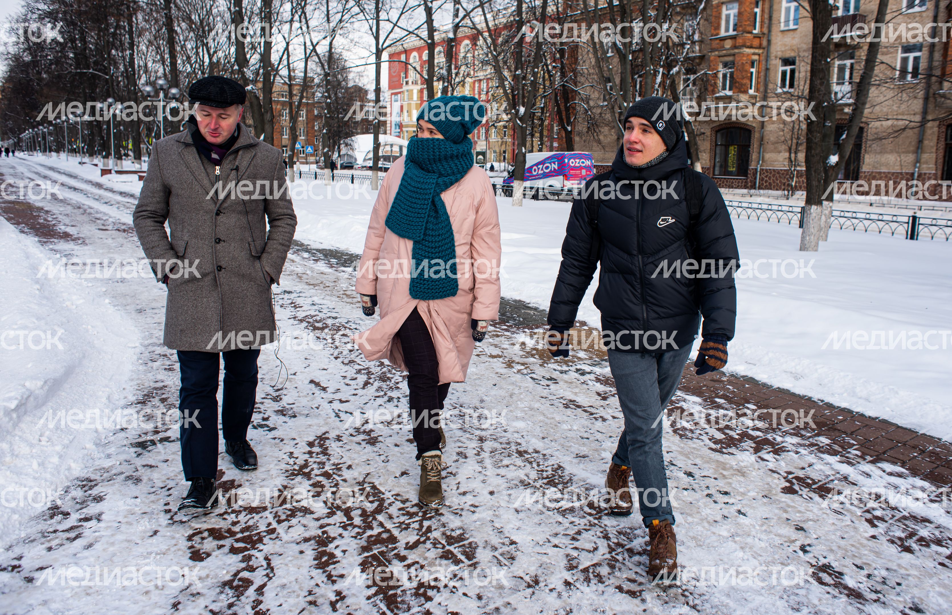 Зимние виды города Жуковский