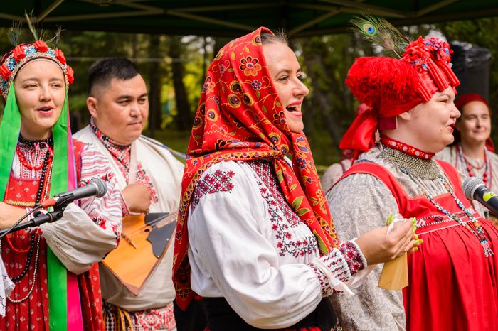 Чехов. Мелихово. Фольклорный фестиваль "Три Спаса"
