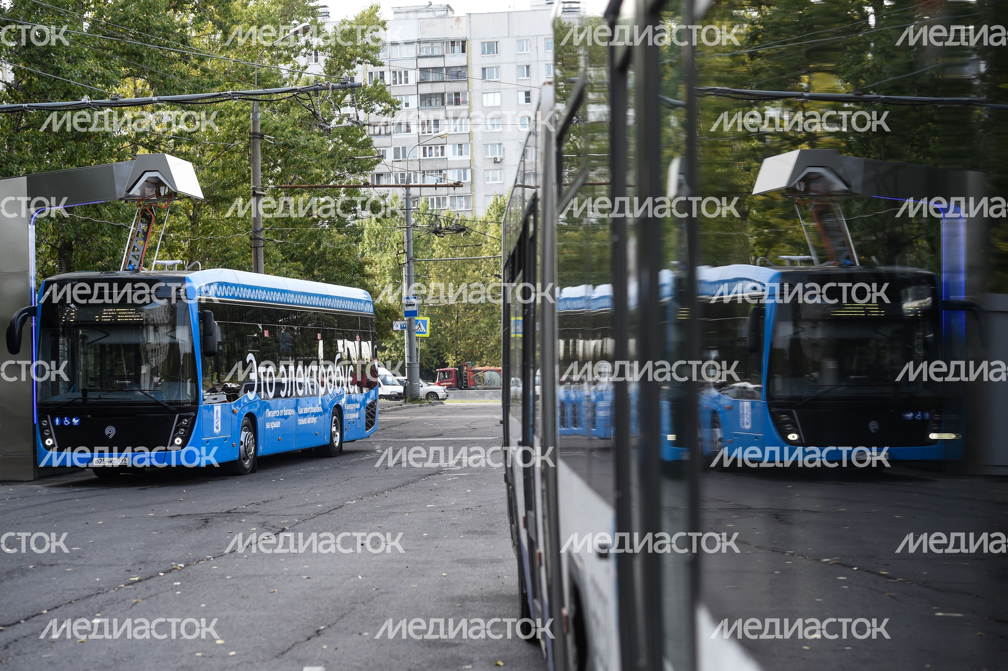 Первый электробус вышел на маршрут в Москве Первый электробус вышел на маршрут в Москве