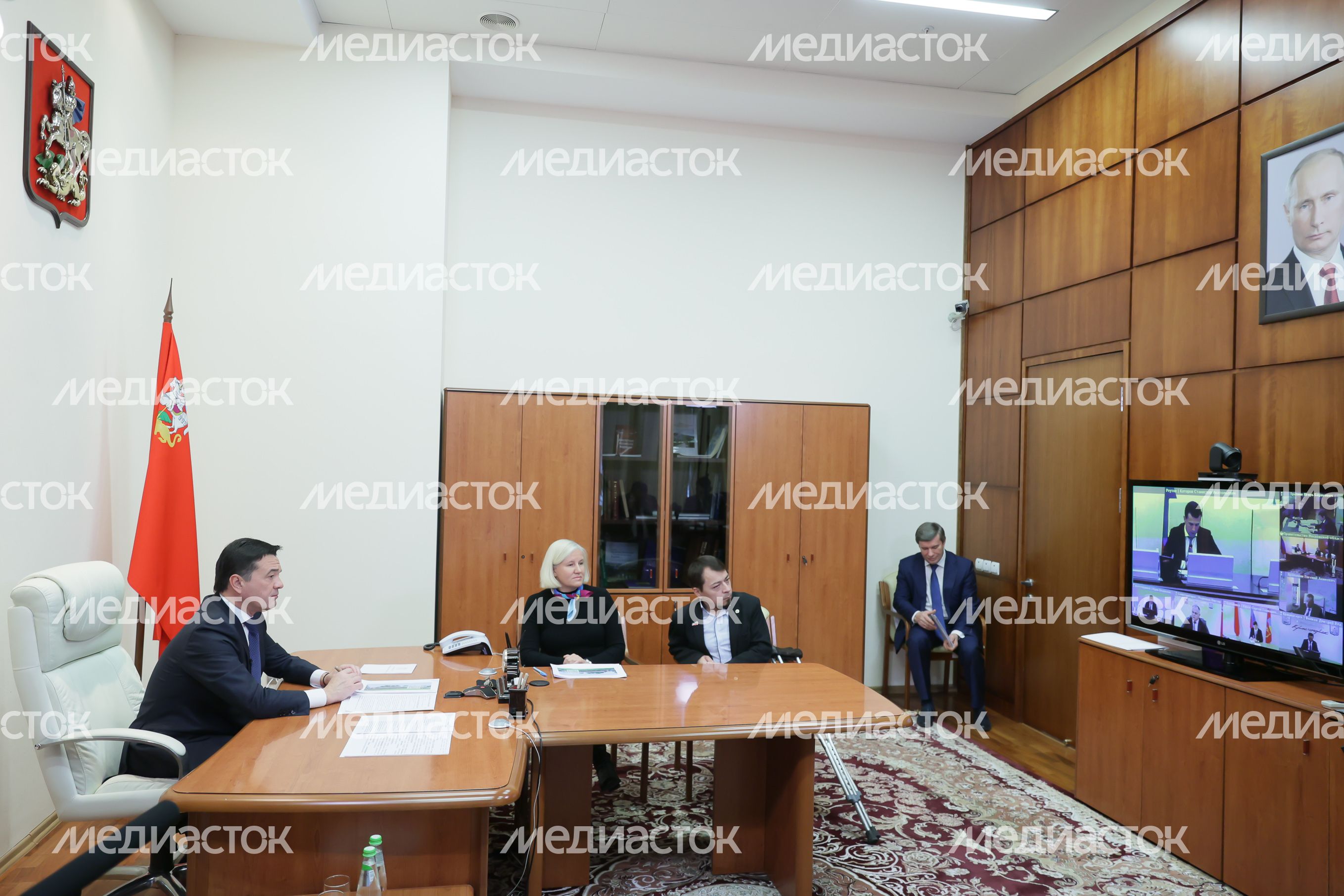 Прием граждан Губернатором Подмосковья в региональной приемной Президента Российской Федерации