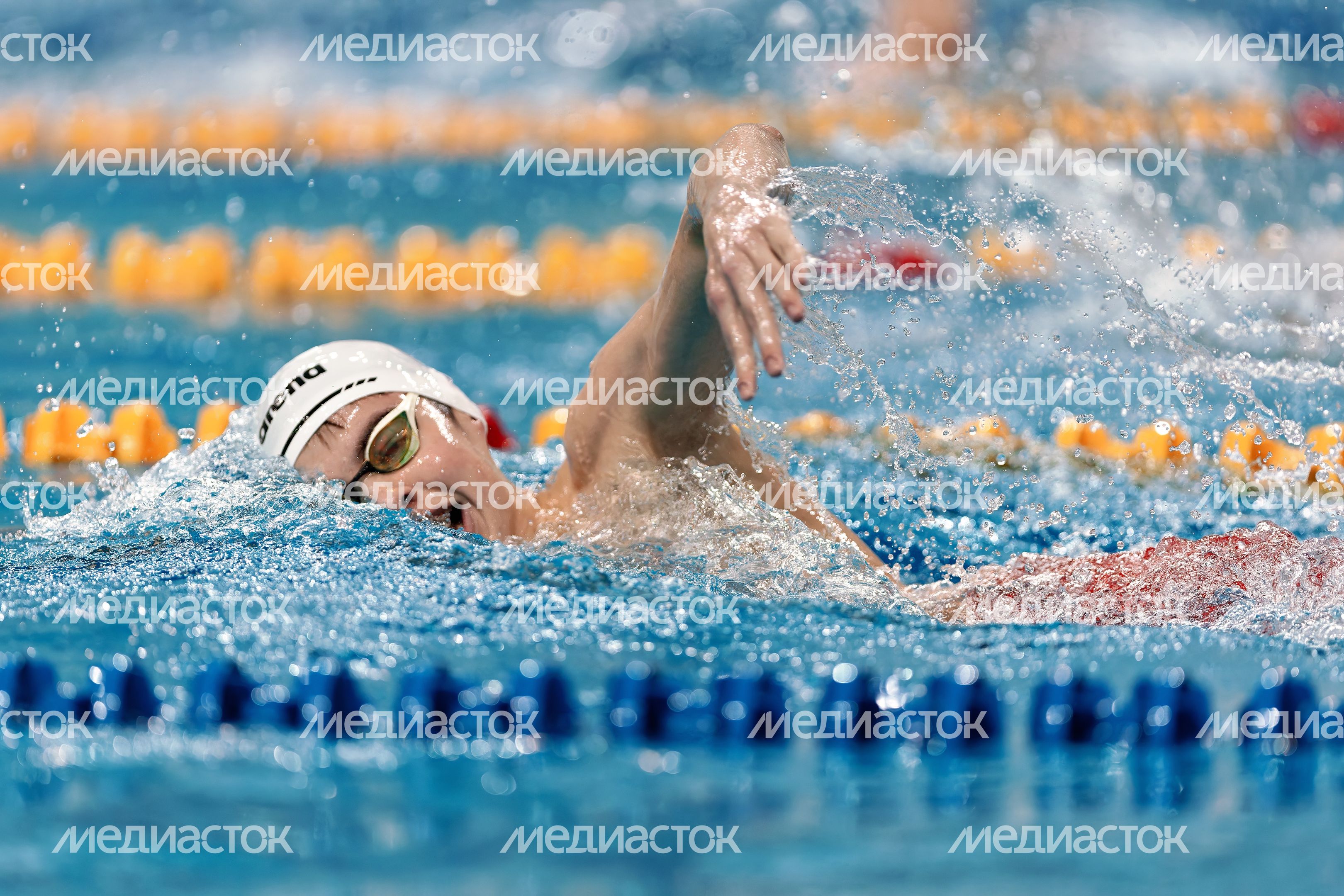 Чемпионат Московской области по плаванию на короткой воде в Рузе