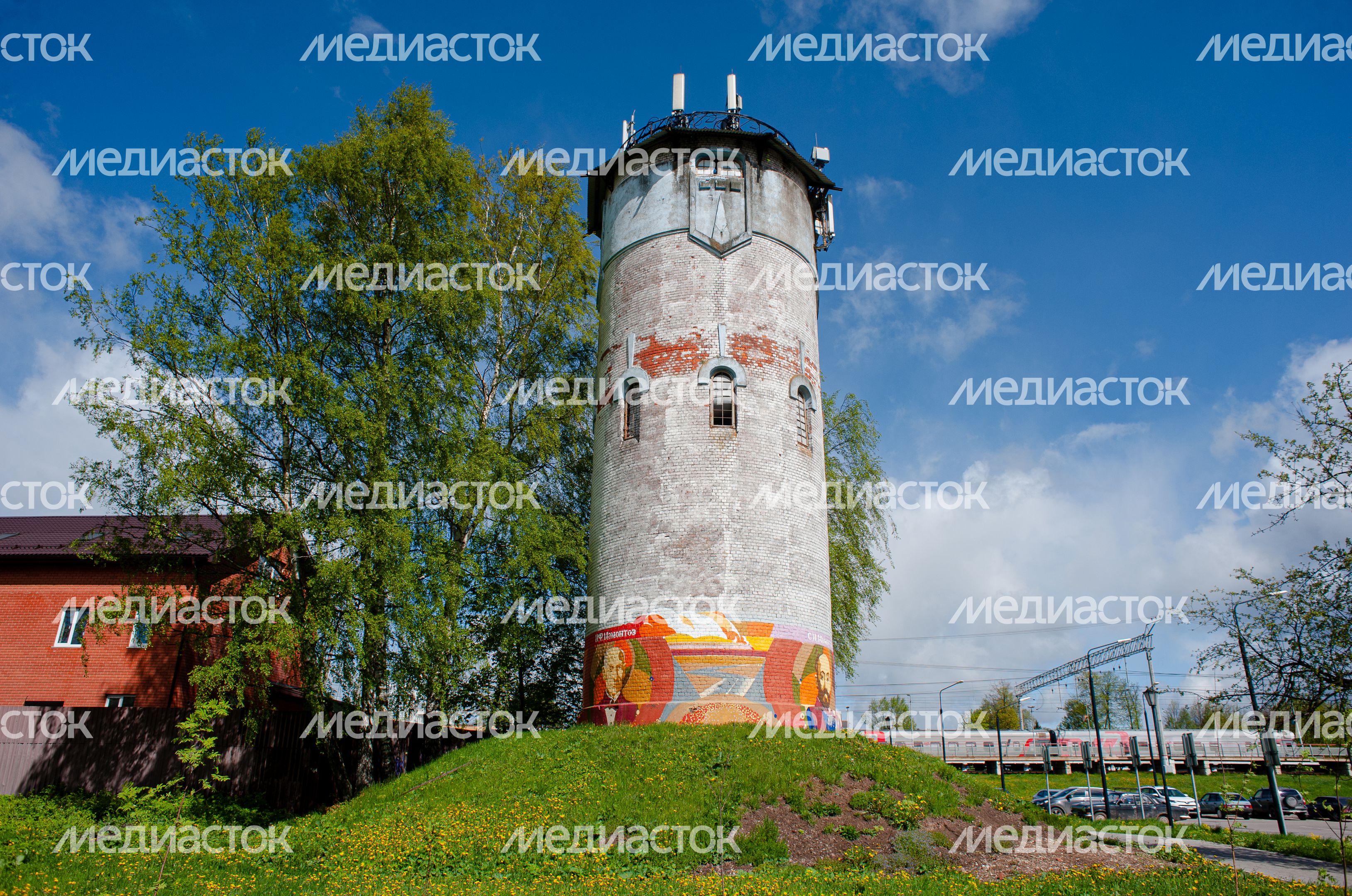 Весенние виды города Хотьково