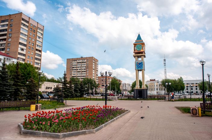 Весенние виды города Подольск