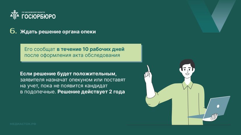 Как оформить опеку или попечительство горизонталь 10