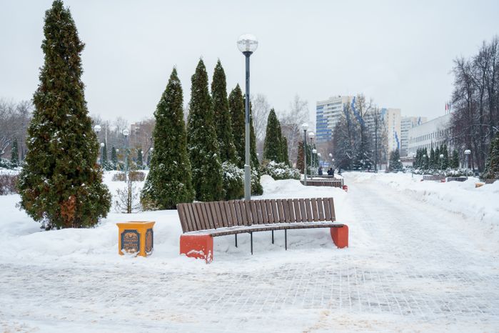 Площадь В.И. Ленина в Подольске