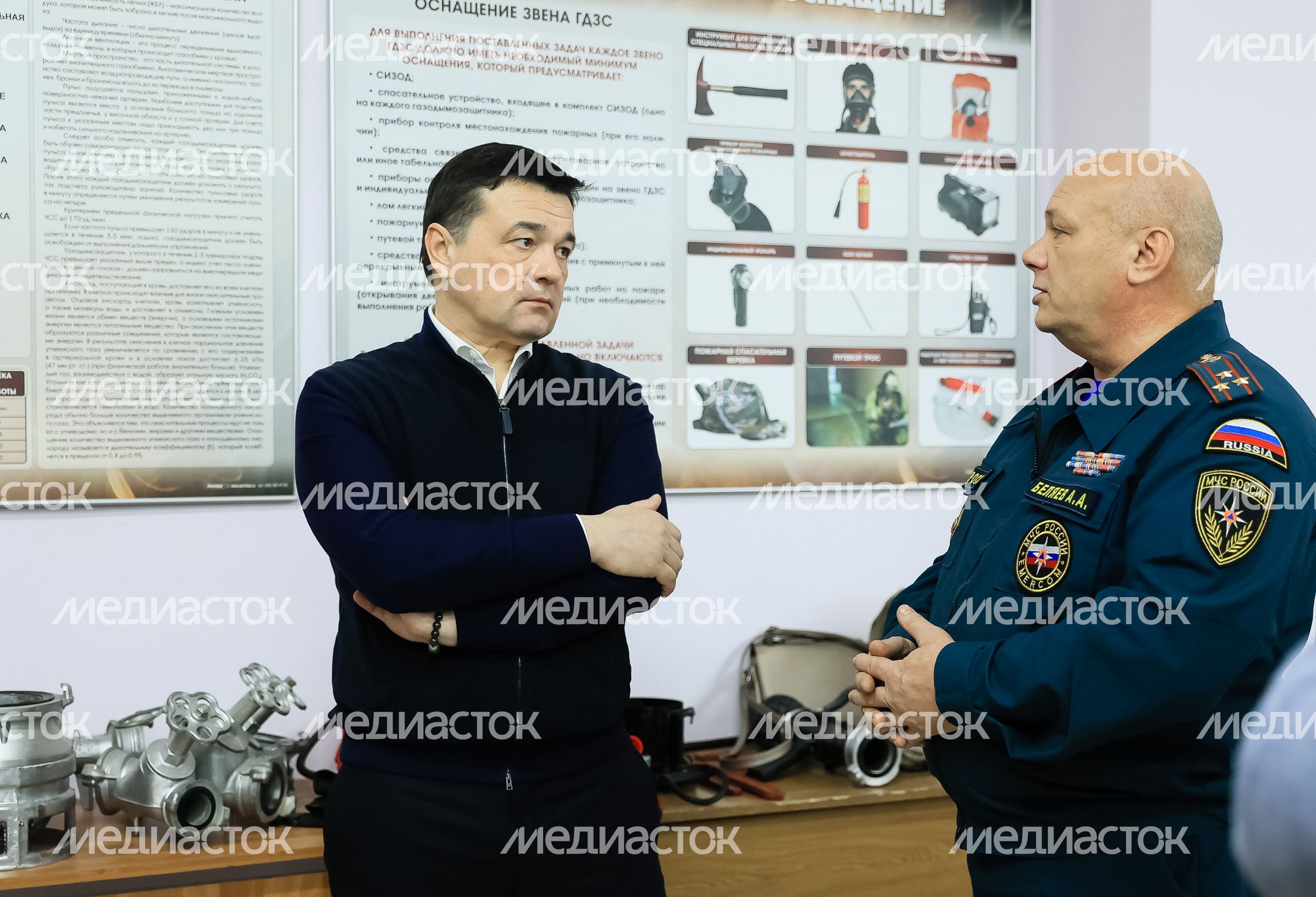 Посещение Губернатором Павлово-Посадского Техникума