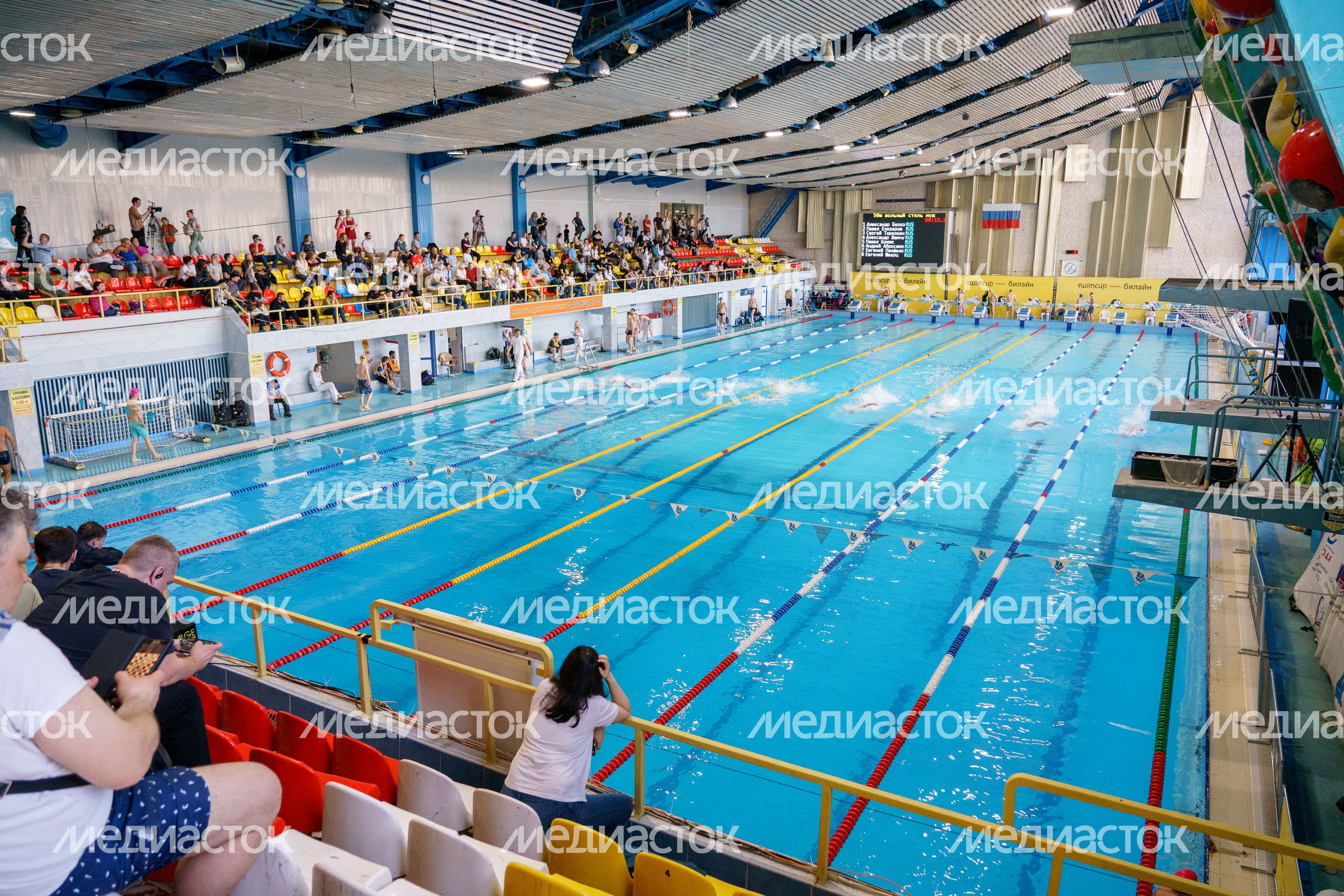 Финальный весенний турнир по плаванию международной серии Swimcup в Раменском