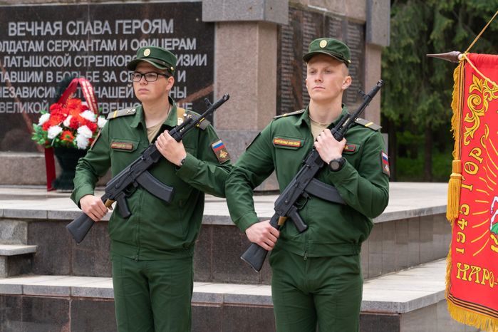 Мемориал латышской дивизии. Перезахоронение бойцов ВОВ