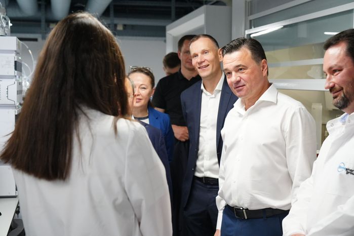 Губернатору представили проект развития R&D-Центра фармкомпании «Биннофарм Групп» в Красногорске