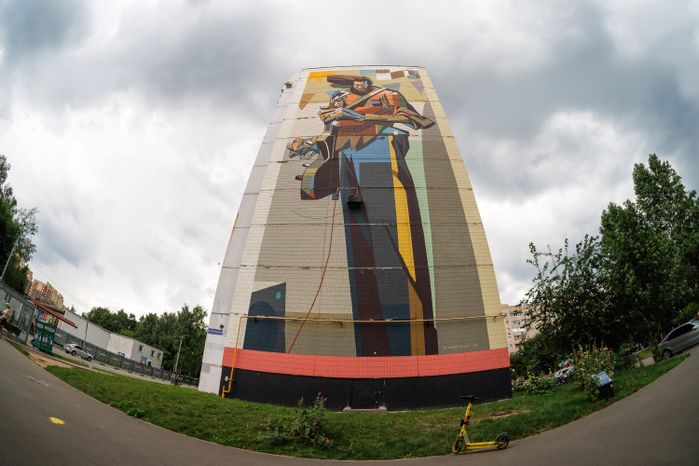 Муралы в Железнодорожном, Балашиха