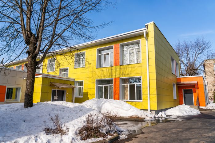 Детский сад №44 в поселке Радумля округа Солнечногорск после капитального ремонта