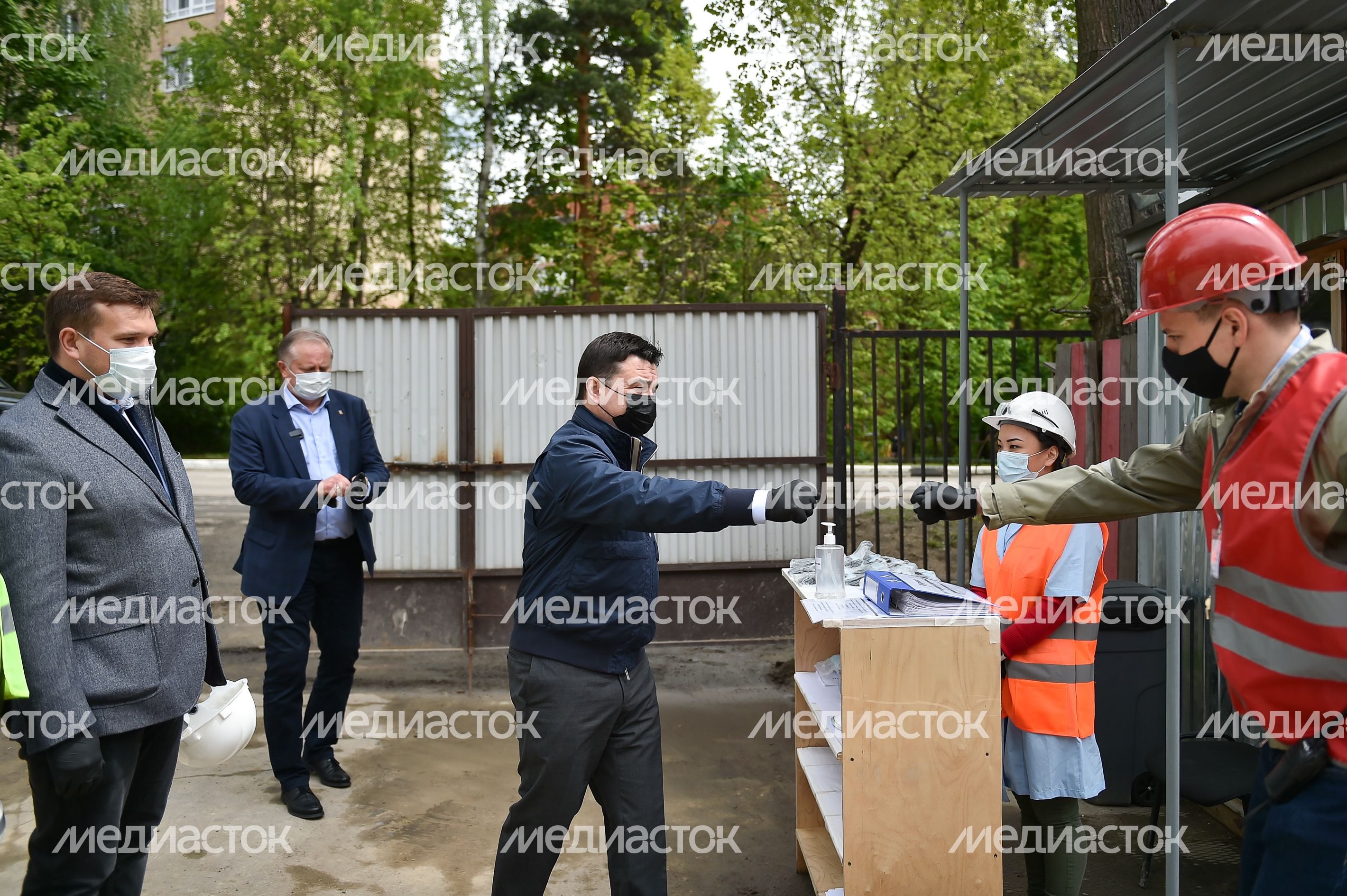 Рабочий визит губернатора Подмосковья в Пушкинский городской округ