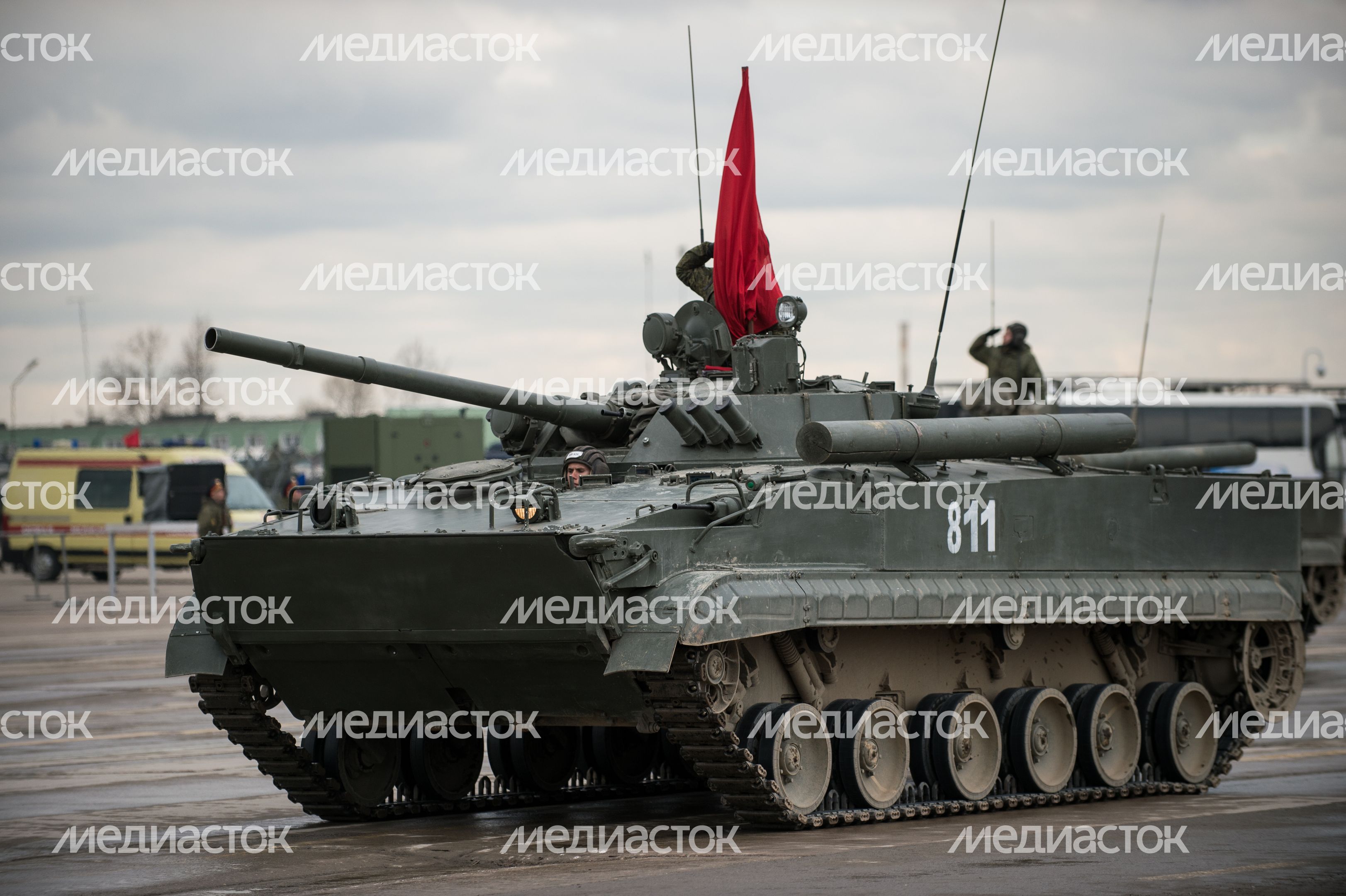 Репетиция Парада Победы в Алабино