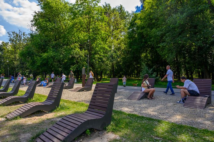 Лето в Наташинском парке Люберец