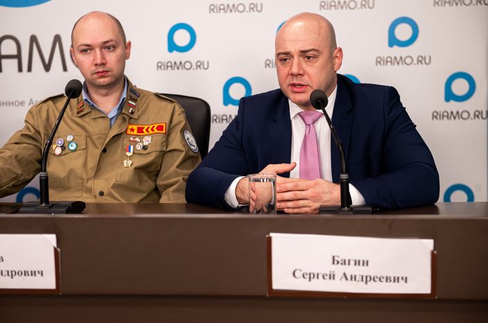 Пресс-конференция по организации «Добрых комнат» в Подмосковье