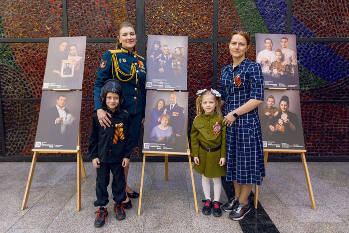 Фотовыставка патриотического проекта «Китель Победы» в Музее Победы