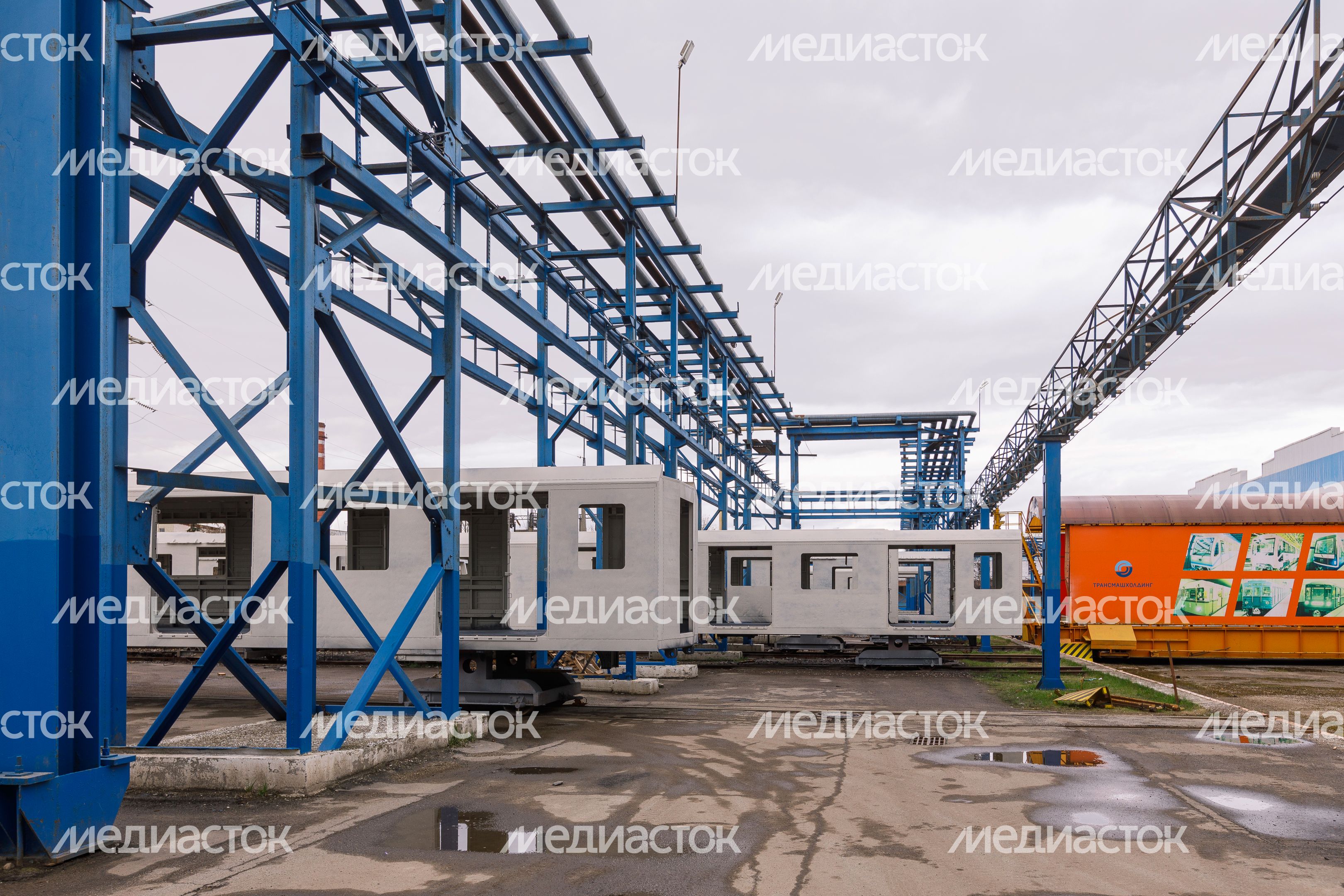 Машиностроительный завод "Метровагонмаш" в Мытищах