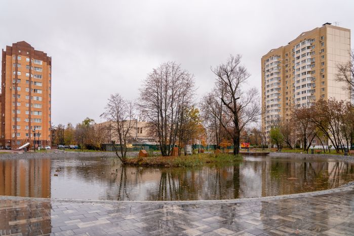 Георгиевский сквер в Дедовске округа Истра