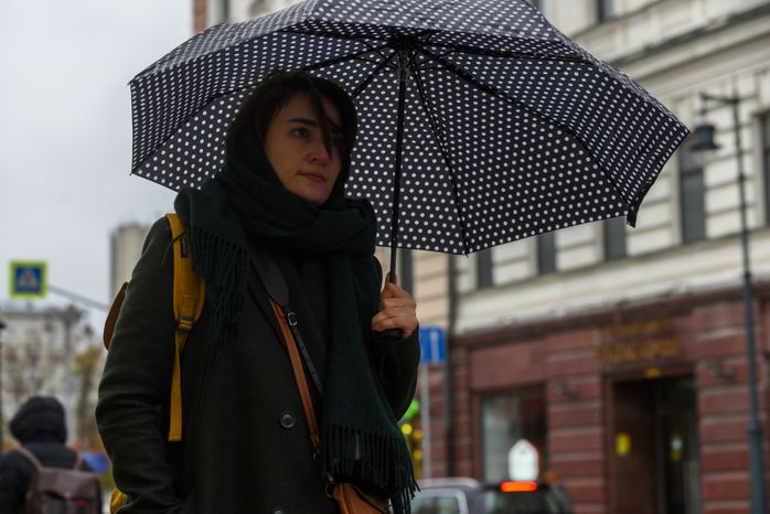Дождливая погода в Москве