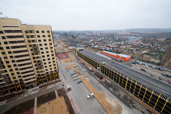 Наземный паркинг на 386 машино-мест в ЖК «Шоколад» в Дмитрове