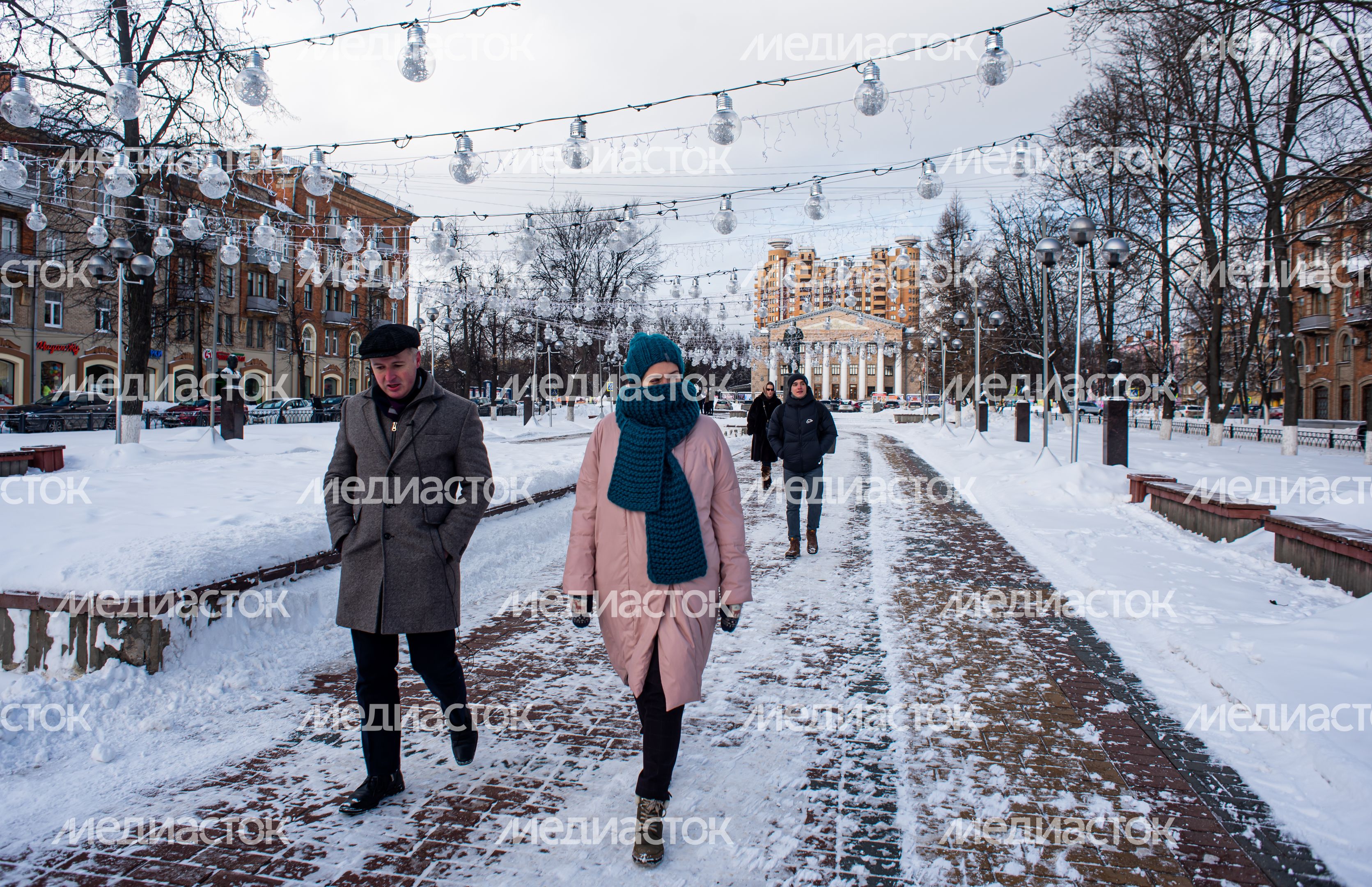 Зимние виды города Жуковский
