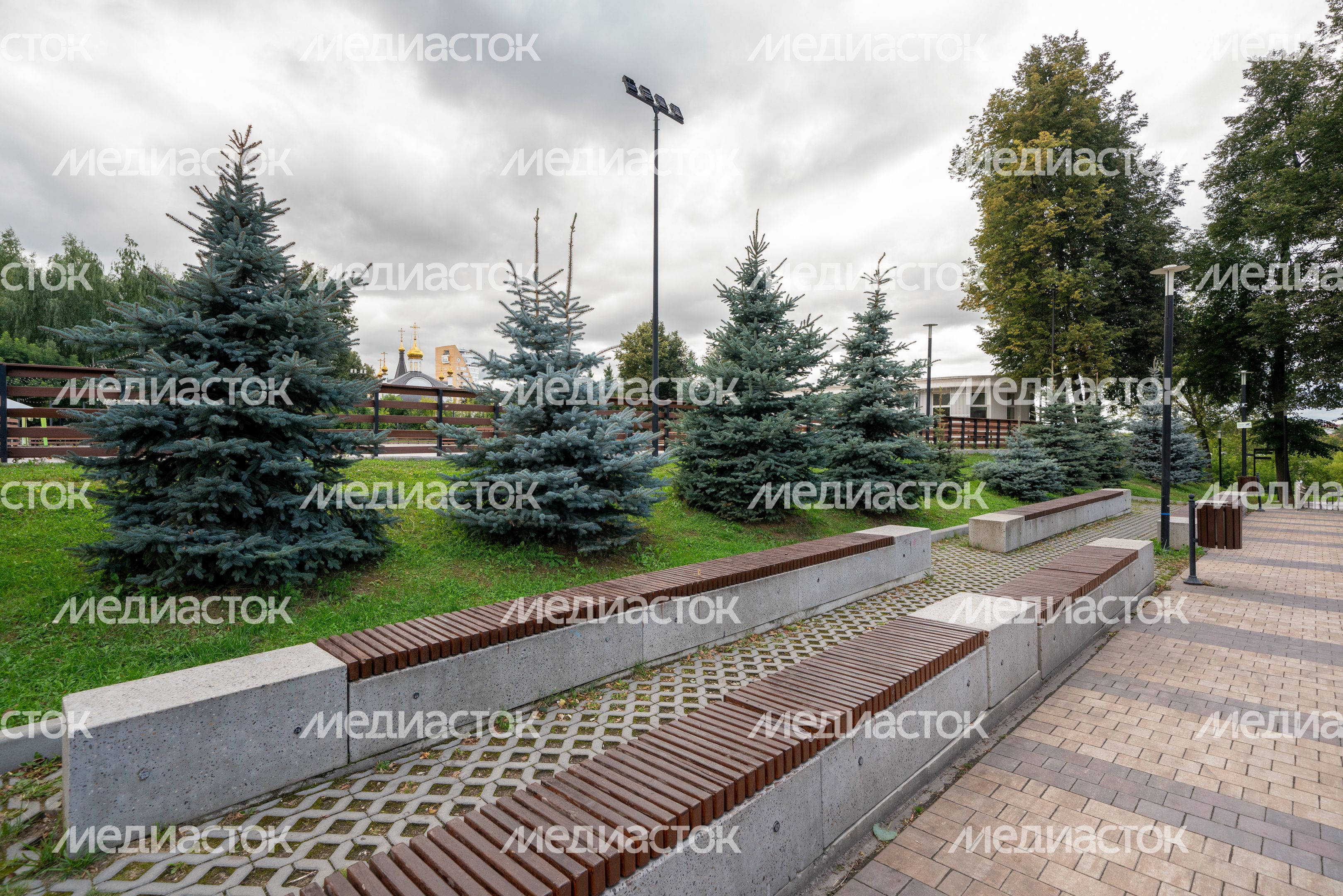 Лето в парке культуры и отдыха имени Виктора Талалихина в Подольске